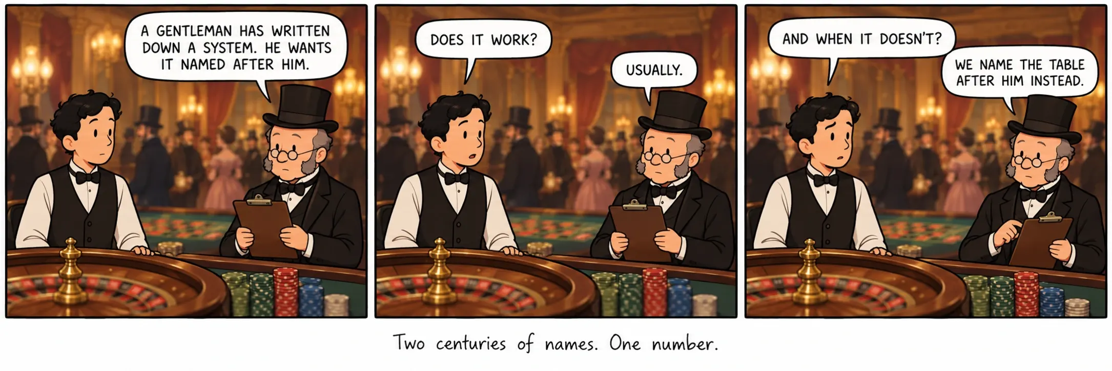 Deux siècles de noms. Un seul nombre.